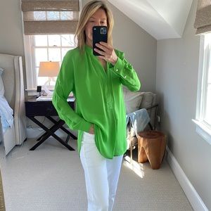 Polo blue label, bright grass green tunic